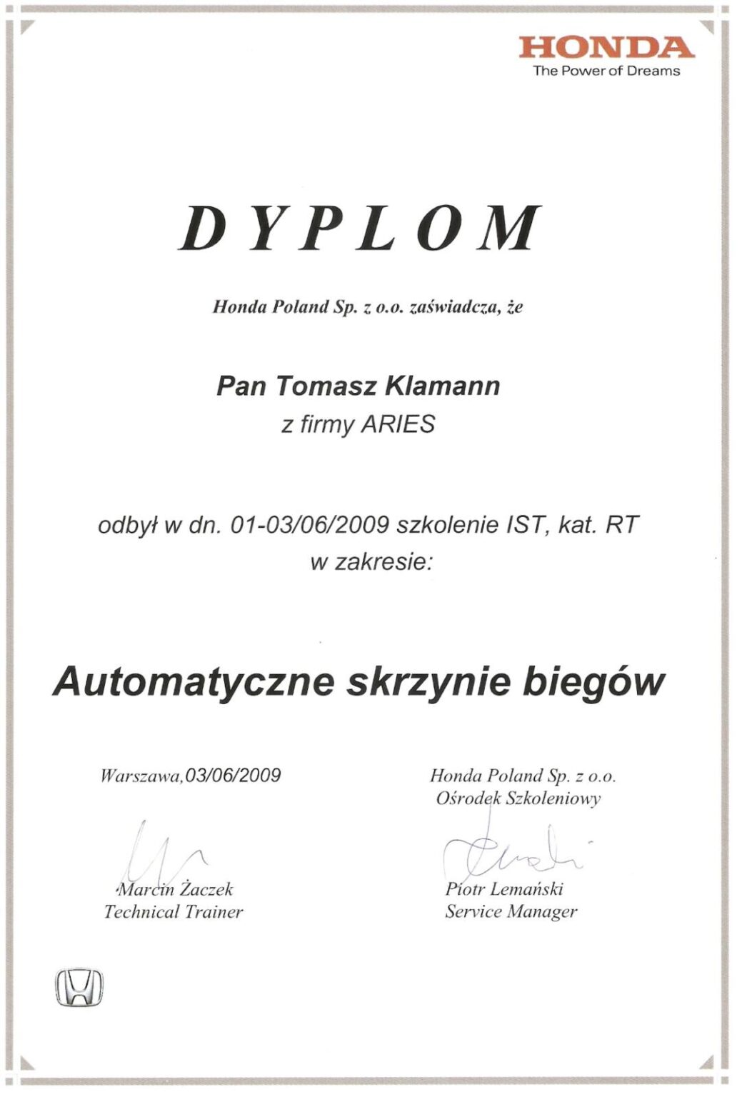 Automatyczne skrzynie biegów